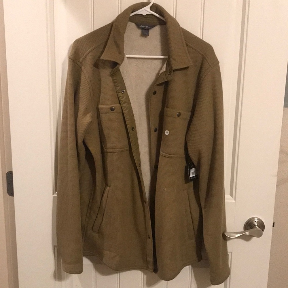 NWT Eddie Bauer mens medium sweater/jacket